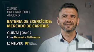 Curso Preparatório Ancord | Bateria de exercícios: mercado de capitais