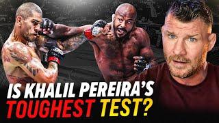 BISPING: Rountree is the BEST STRIKER Pereira has Fought? 