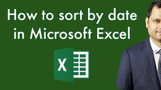 How to sort by date in Microsoft excel