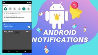 #1 How to create Android Notifications in Android Studio Tutorial