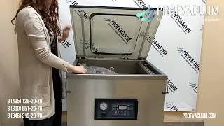 Вакуум упаковочная машина DZQ 600/S упаковка картофеля 5 кг