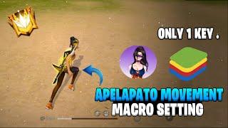 Apelapato Movement Trick MACRO @ApelapatoGo I Apelapato Situp Movement Macro in Bluestack #Hindi