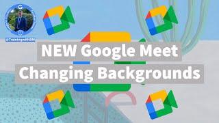 How to change & blur background in Google Meet (2021)
