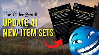 Update 41 New Item Sets | Elder Scrolls Online