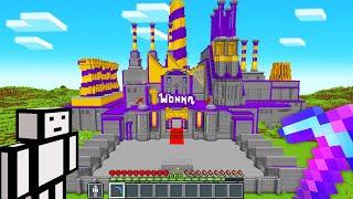 I Recreated Willy Wonka's Chocolate Factory in Minecraft Hardcore!