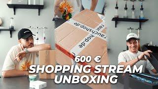 600€ Shisha-Shopping auf meinen Nacken! Neue Pfeife für unseren Cutter Eric ‍ | Unboxing/LPU