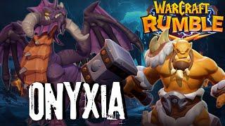 Warcraft Rumble : Defeating Onyxia with Orgrim Doomhammer | Season 11