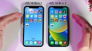 iOS 16 Beta 1 vs iOS 16 Beta 2 |SPEED TEST - iPhone 11