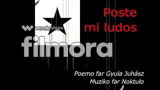 “Poste mi ludos” far Noktulo (Esperanta muziko)