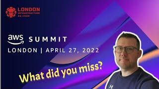 AWS Summit London 2022 - vlog of my visit