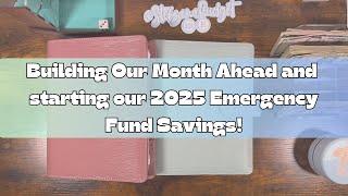 Month Ahead Savings | Emergency Fund Savings | New Binders and New Challenges