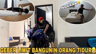 PRANK GEBER LIMIT DIDALEM RUMAH‼️AKANG MV TEST YAMAHA R6 DIPEKAN BARU