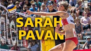 Stuffed Blocks are Sarah Pavan's Strength | Top Player from the Beach Volleyball World