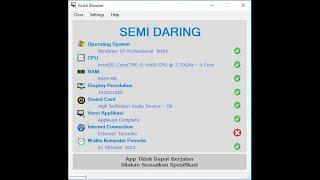 CARA MENGATASI INTERNET CONNECTION SILANG MERAH EXAMBROWSER CLIENT ANBK FULL ONLINE |TROUBLESHOOTING