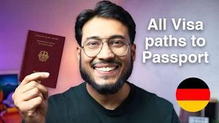 How to Get a visa to Germany and German citizenship in 3 years!