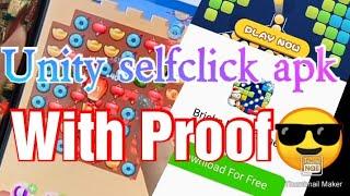 Unity self click apk | self earning app