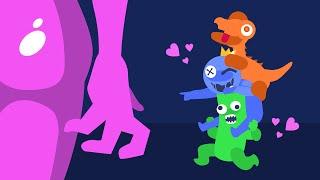Blue x Green x Orange | Rainbow Friends Animation