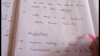 DS4 || ADVANTAGES AND DISADVANTAGES  OF ARRAY || EXPLAINED IN TELUGU