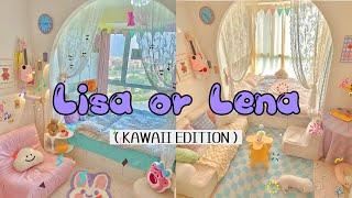 LISA OR LENA KAWAII EDITION, Rooms, cute accessories, yummy food - Korean lifestyle