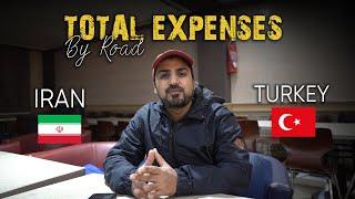 Expenses of IRAN + TURKEY road trip by Bus (from Pakistan)