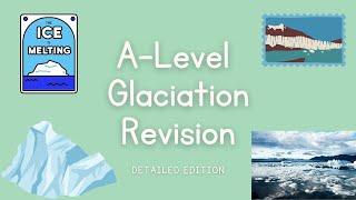 DETAILED Glaciated Landscapes and Change Overview | A Level Geography Revision