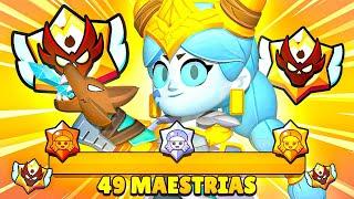 ZEREI A MAESTRIA DA JESSIE E CHEGUEI A 49 TÍTULOS DE MAESTRIAS  NO BRAWL STARS