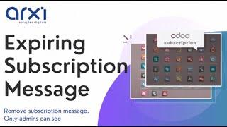 Odoo app - Admin Expiration Panel