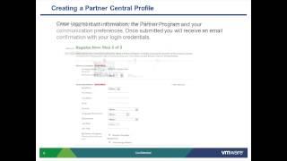 How to Create A Partner Central Profile