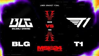MSI 2024 - BLG vs T1 // Finale Loser