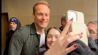 Outlander’s Sam Heughan Visits the Today Show in NYC