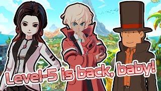 Level-5 is Back, Baby! Layton, Decapolice, and More! Capcom Also Held an Event - News Flash