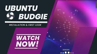 Ubuntu Budgie 23.04 : Installation & First Look