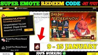 FREE FIRE REDEEM CODE TODAY 10 JANUARY REDEEM CODE FREE FIRE | FF REDEEM CODE TODAY 10 JANUARY