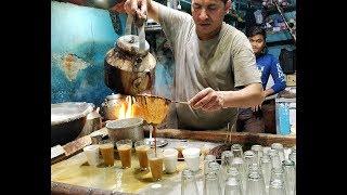 USTAD TEA POINT | MALAI WALI CHAI | UNIQUE TEA MAKING | INDIAN STREET FOOD