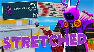 DESTROYING Arsenal Servers with STRETCHED RESOLUTION!! Roblox Arsenal