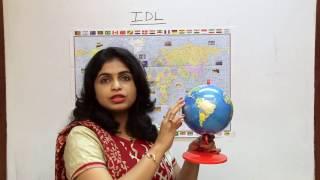 International Date Line IDL Concept