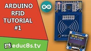 Arduino Tutorial: RFID Tutorial RC522 with an Arduino Uno and an OLED display from Banggood.com