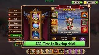 Let's Play Hero Wars 832: I Guess I'm Buffing Up Heidi Now