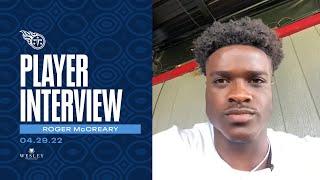 Roger McCreary Player Interview | 2022 Draft