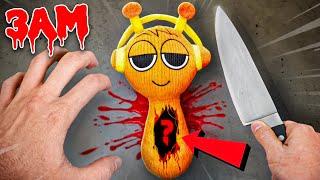 (WHAT’S INSIDE?) CUTTING OPEN ALL SPRUNKI DOLLS at 3 AM!!