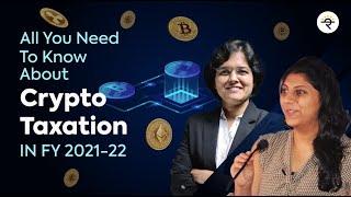 Taxation on Crypto for FY 2021-22 explained | CA Rachana Ranade | CA Saudamini Chandarana