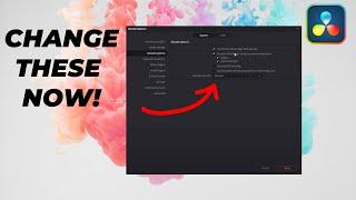 DaVinci Resolve Users on Intel CPUs, change these settings NOW!