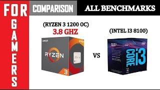 INTEL I3 8100 VS (OC) RYZEN 3 1200 | GTX 1050TI | Comparison |