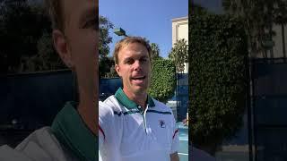 Sam Querrey’s Racquet Stringing Process | TopCourt