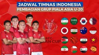 Hasil Drawing Piala ASIA U20 2023 - Jadwal Timnas Indonesia vs Uzbekistan - Peserta Piala ASIA 2023