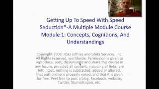 Part 1 Concepts of Speed Seduction