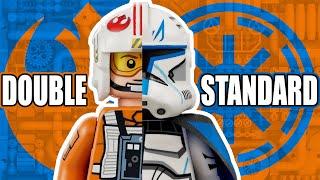 Is this a double standard for LEGO Star Wars minifigures?