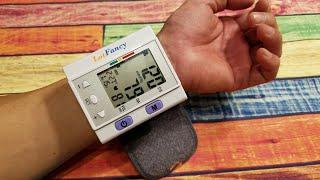 How To Use Wrist Blood Pressure Test Monitor