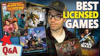 How well do licensed board games compete? | Board Game Questions & Answers!