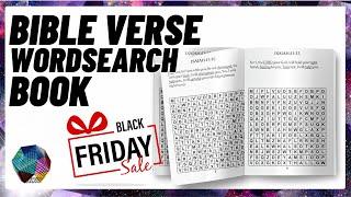 HOW TO CREATE BIBLE VERSE WORDSEARCH PUZZLE BOOK FOR AMAZON KDP - FULL TUTORIAL